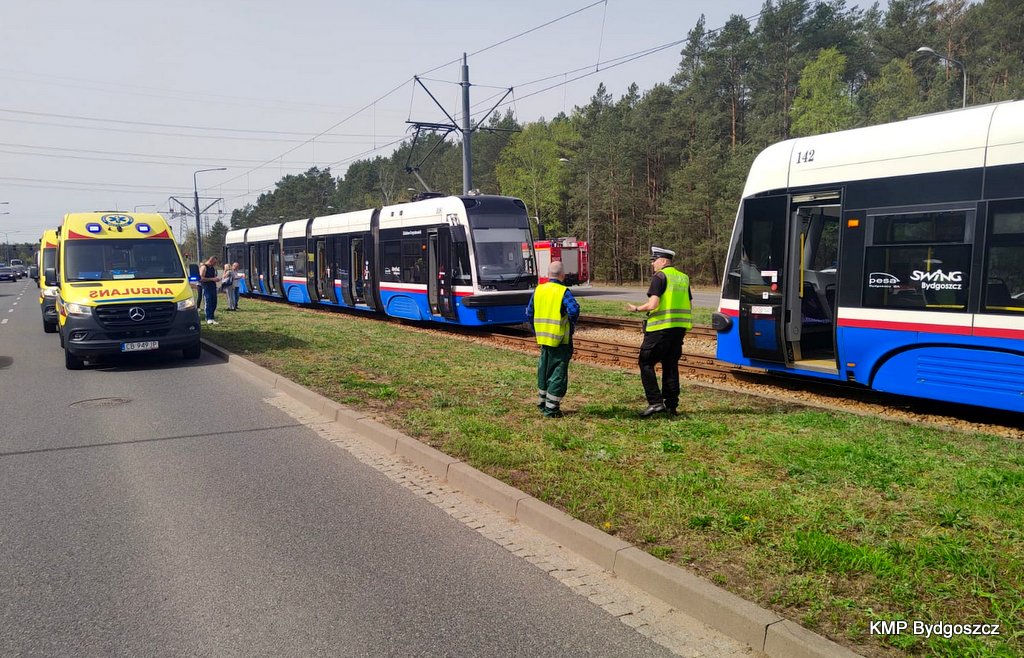 Zdarzenie z udziałem dwóch tramwajów w Fordonie 1 Wypadek tramwajów w Fordonie