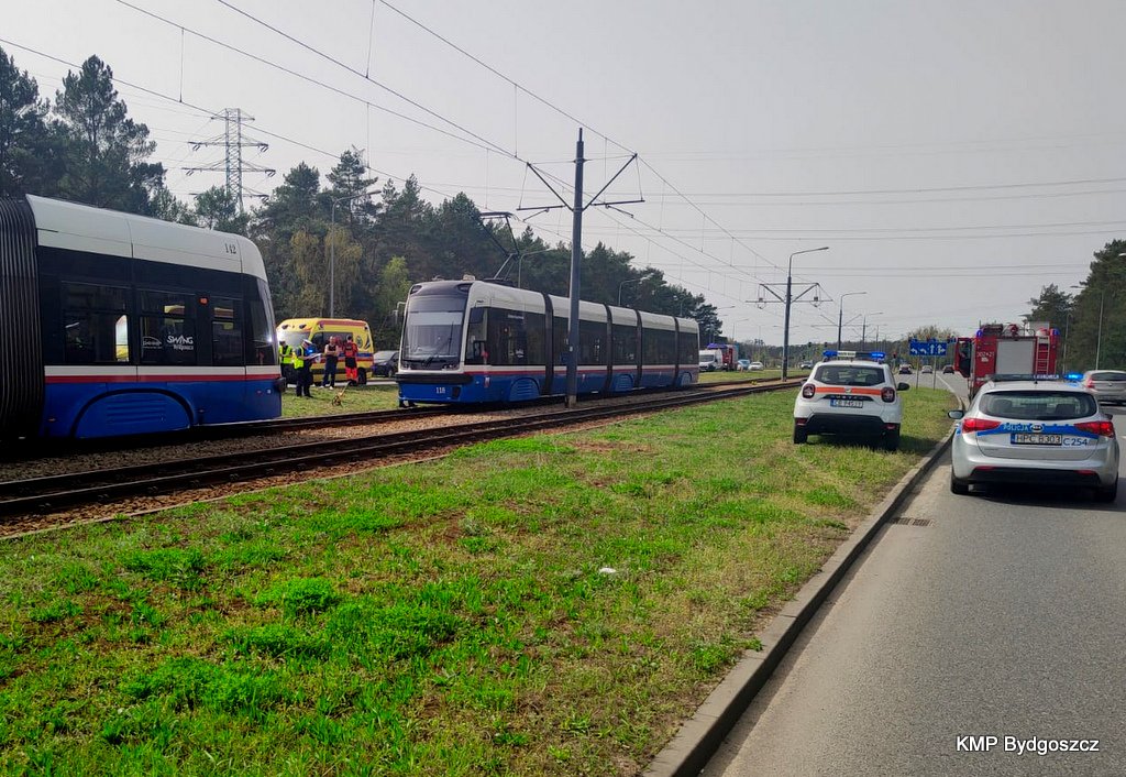 Zdarzenie z udziałem dwóch tramwajów w Fordonie 2 Wypadek tramwajów w Fordonie