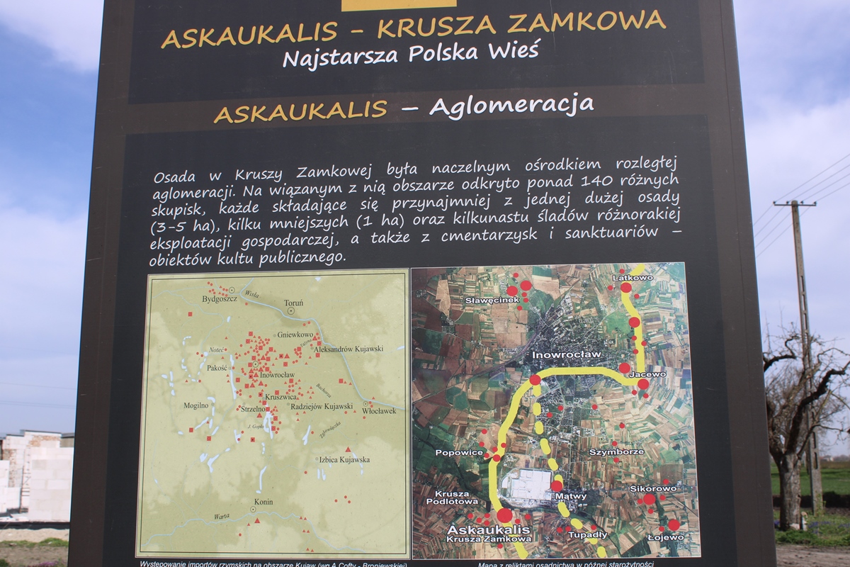 Auskaukalis - tak nazywała się najstarsza polska wieś, znajdująca się w rejonie dzisiejszej Kruszy Zamkowej.