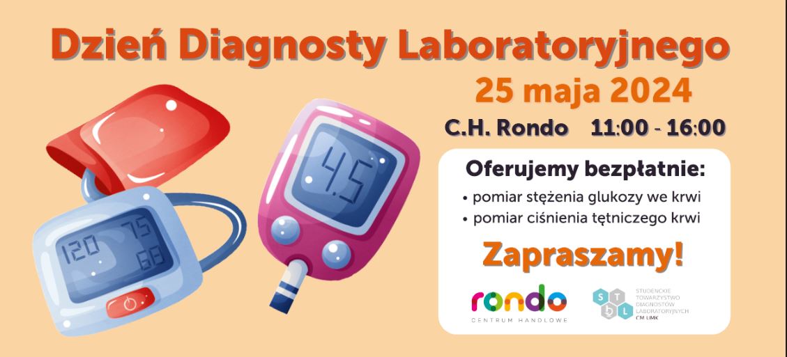 Dzień Diagnosty Laboratoryjnego w CH Rondo – darmowe badania! 1 diagnostyka