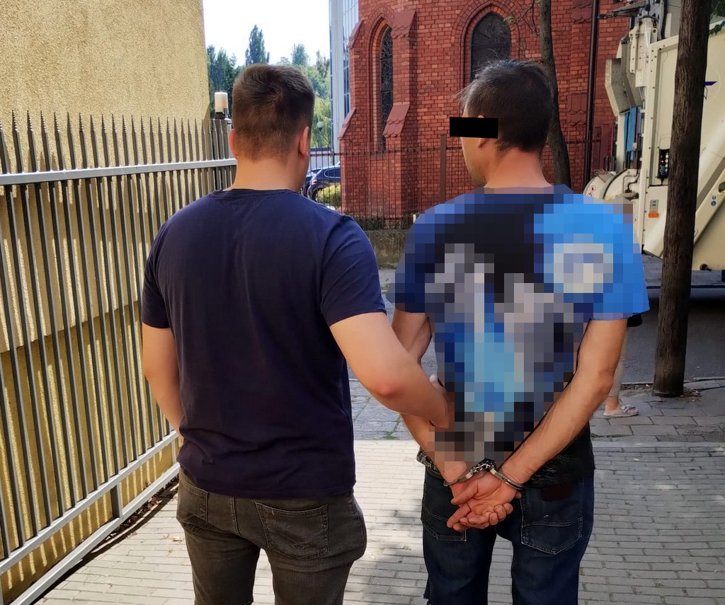 Pogryzienie przez psa.