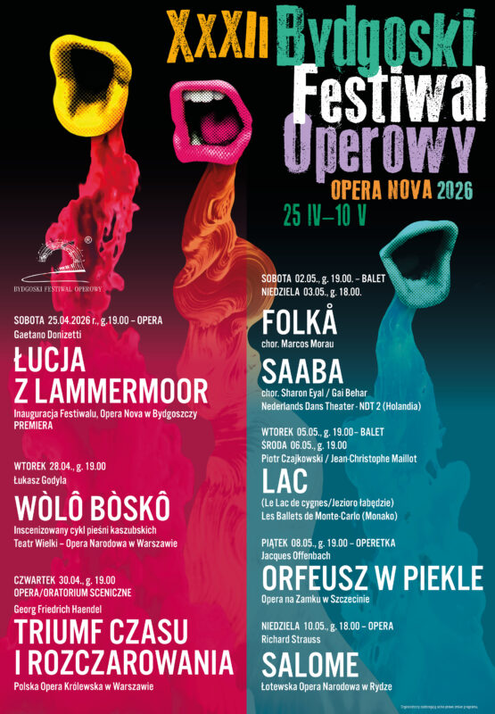 Afisz z programem XXXII BFO