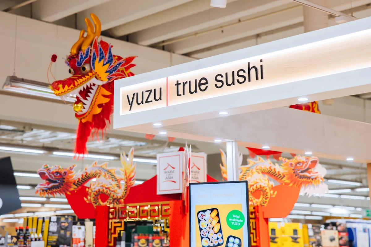 Azjatyckie smaki w Bydgoszczy. Kaufland otworzył nową wyspę sushi! 2 Kaufland sushi 1