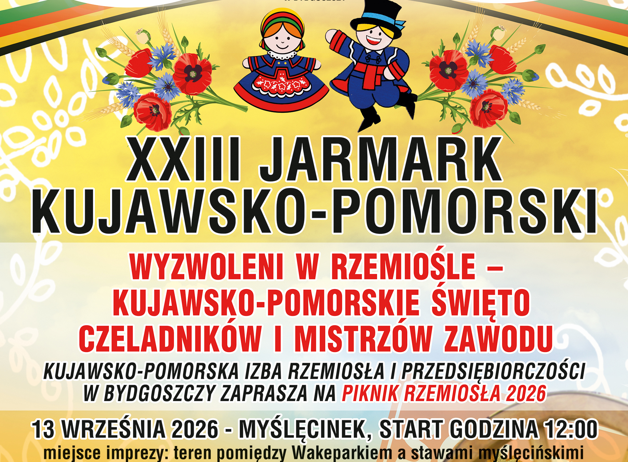 Jarmark Kujawsko-Pomorski w Myślęcinku. Rzemiosło, regionalne smaki i mnóstwo atrakcji 1 Jarmark Kujawsko-Pomorski