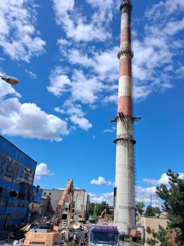 100-metrowy komin Elektrociepłowni Bydgoszcz I zniknie z panoramy Bydgoszczy 4 zdjecie 1