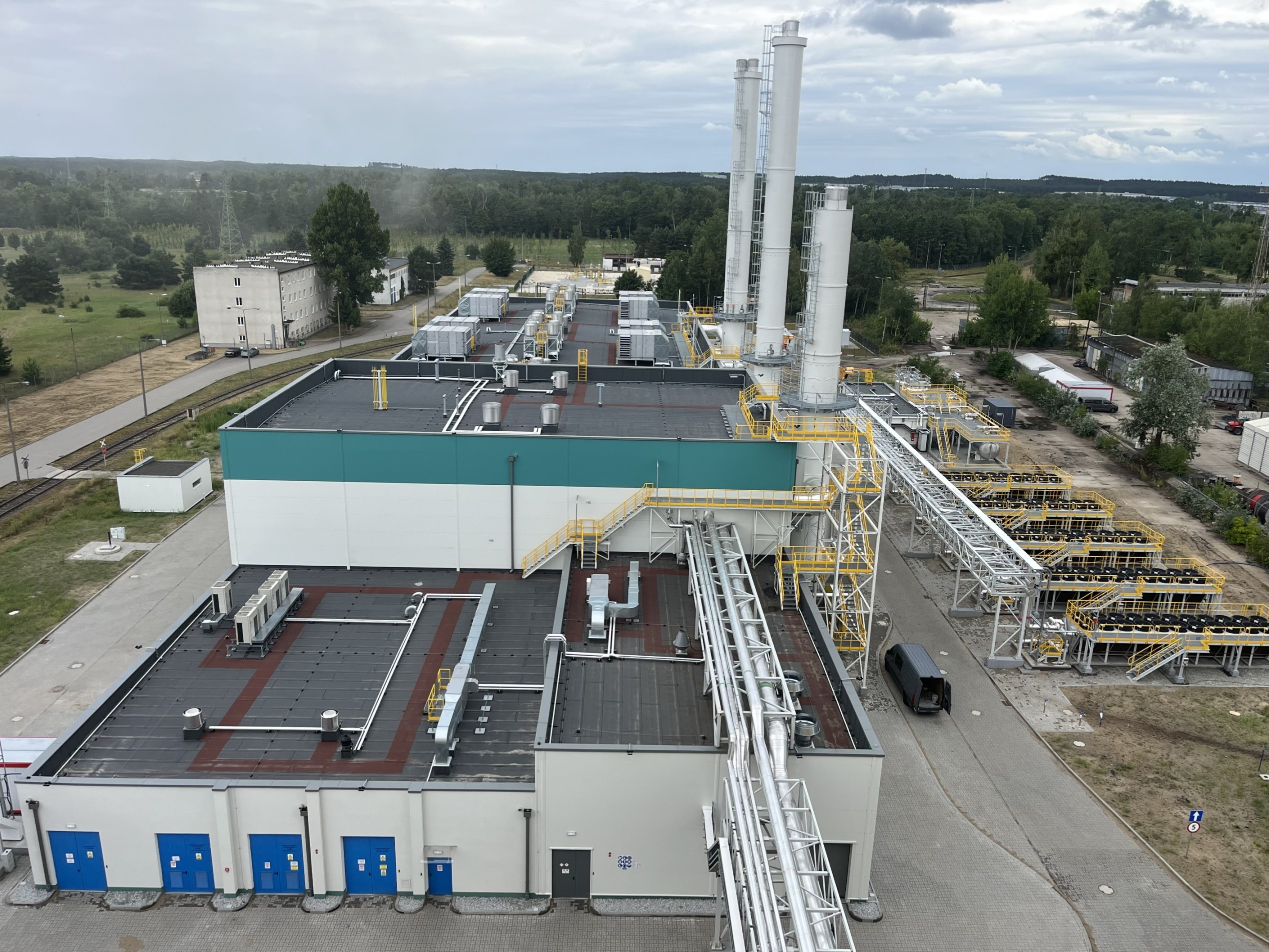 100-metrowy komin Elektrociepłowni Bydgoszcz I zniknie z panoramy Bydgoszczy 1 zdjecie_ EC Bydgoszcz EC II