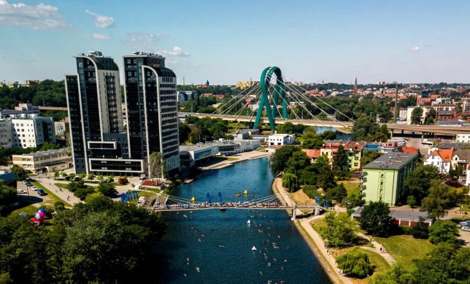 Enea Bydgoszcz Triathlon z gory 1