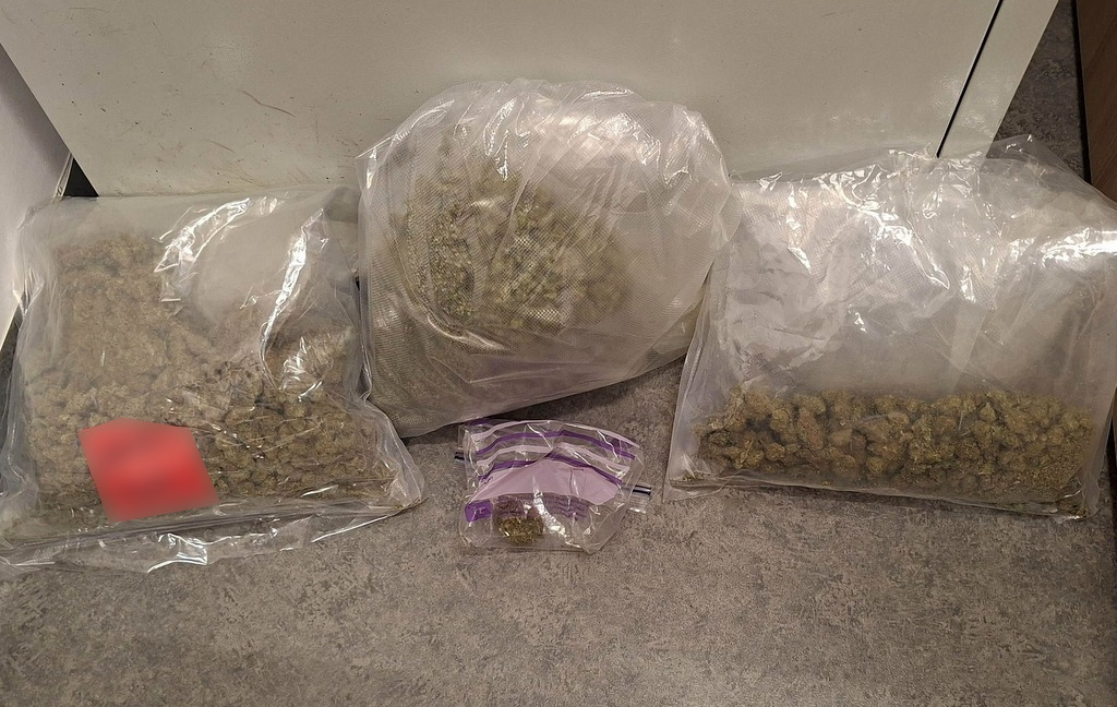 zabezpieczona marihuana